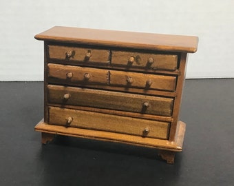 Miniature doll house dresser