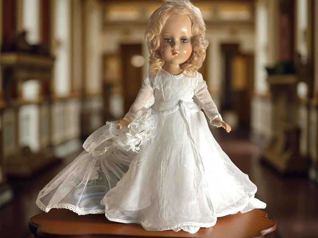 ヴィンテージ マダム アレクサンダー ウェンディ アン ブライド ドール