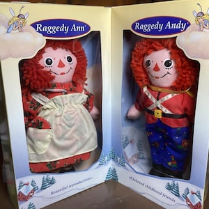 Hasbro Raggedy Ann & Andy - 12 inch - 1997