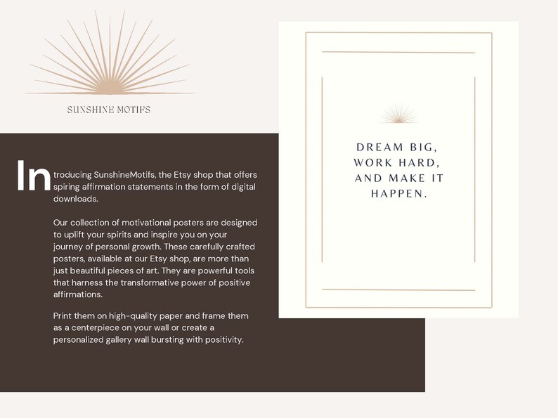 Printable Positive Affirmations: Instant Download for Joyful Spaces