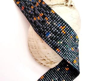 City Lights Bracelet miyuki delica beads