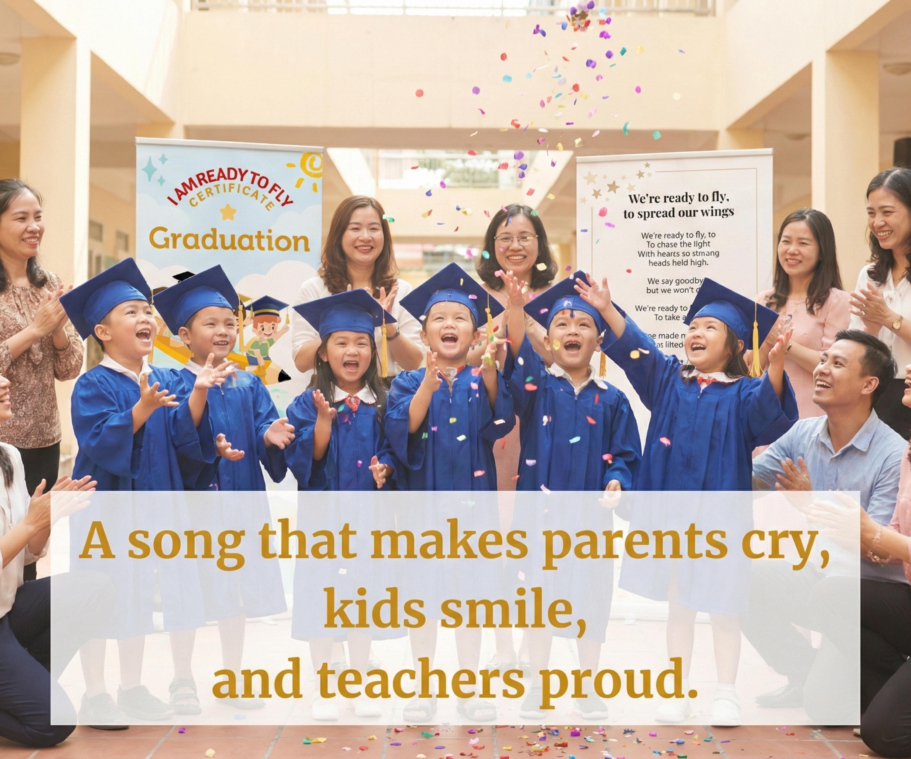 Kindergarten Graduation Song, Preschool Graduation Music, End of Year ...