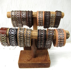 Brigandine Bike Link Bracelet