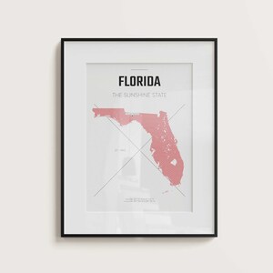 Florida Map Florida Wall Art - Il 300x300.5063173705 Bfmf 