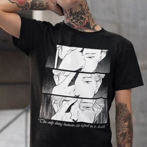 Monster Johan Liebert Kenzo Tenma Unisex Shirt , Monster Anime Shirt Fan Art Mystery Manga, Gift for manga fan,Anime shirt, Gifts shirt