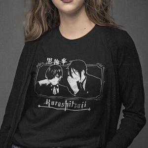 Black butler hoodie hot sale
