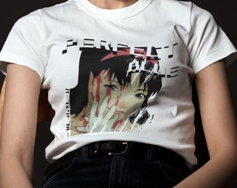 Perfect Blue Mima Kirigoe T-Shirt, Anime Shirt, Manga Shirt, Perfect Blue Shirt, Japan, Japanese, Mima Kirigoe, E-Girl, Goth Anime Girl