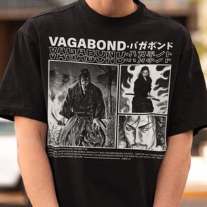 Vagabond Shirt, Musashi Miyamoto, Matahachi Honiden, anime Shirt, aesthetic hoodie, Manga aesthetic, japanese gaming, Unisex T-Shirt