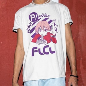 Unisex, Haruko Haruhara Shirt -flcl shirt,flcl tshirt,flcl t shirt,fooly cooly shirt,anime shirt,anime clothing,haruko shirt,flcl haruko