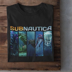 Unisex Subnautica Gaming T-Shirt, Indie Videogame Shirt