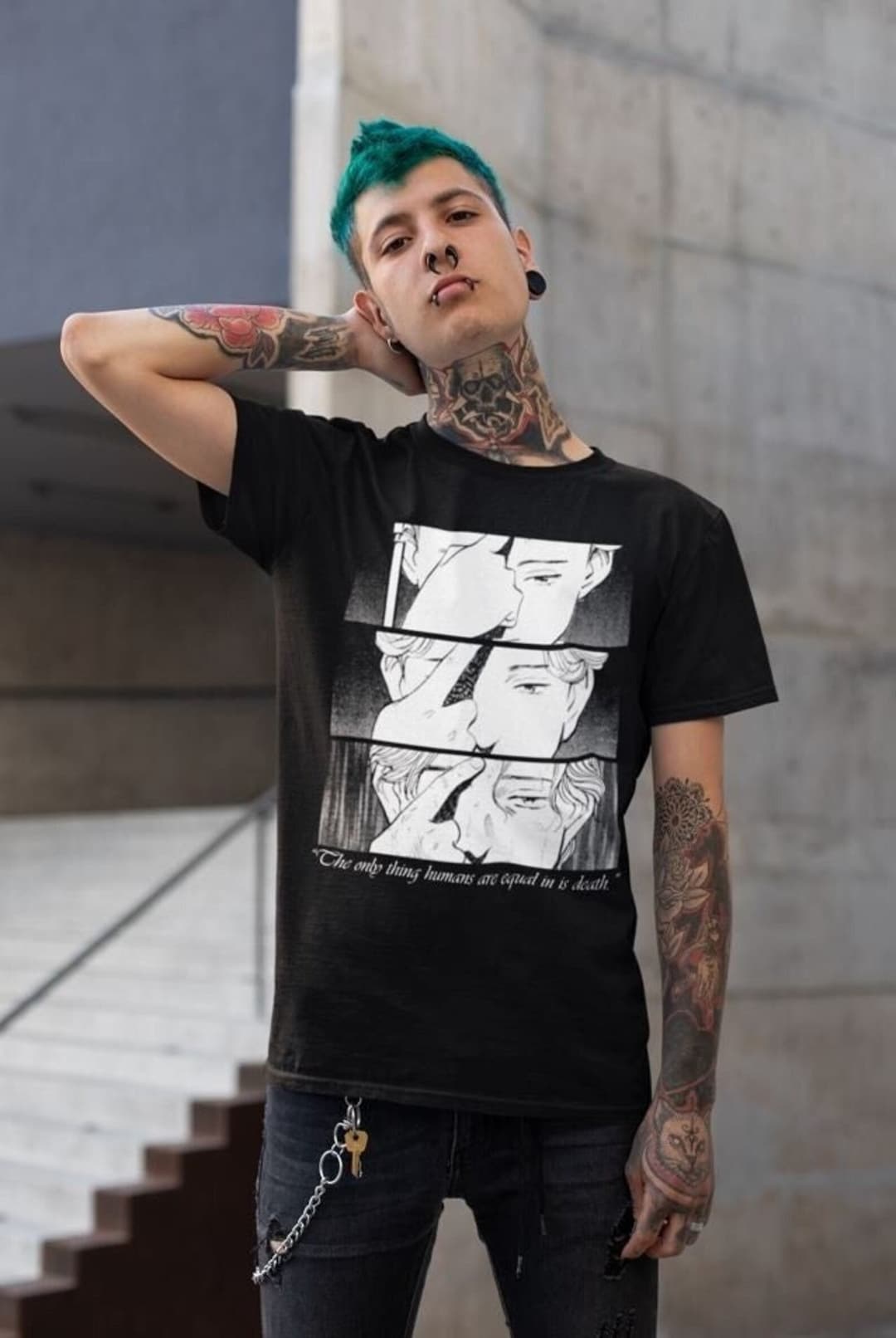 Monster Johan Liebert Kenzo Tenma Unisex Shirt , Monster Anime