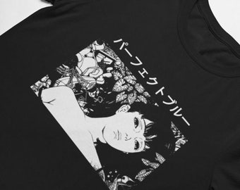 Perfect Blue Mima Kirigoe T-Shirt, Anime Shirt, Manga Shirt, Perfect Blue Shirt, Japan, Japanese, Mima Kirigoe, E-Girl, Goth Anime Girl