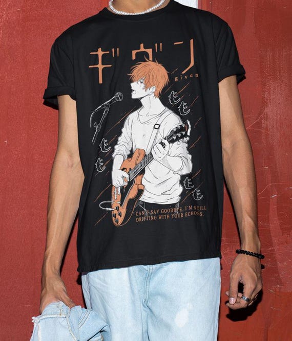 ユニセックス ギヴン T シャツ、上ノ山立夏シャツ、佐藤真冬シャツ