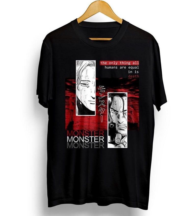 Monster Johan Liebert Kenzo Tenma Unisex Shirt , Monster Monster Johan Liebert Kenzo Tenma Unisex Shirt , Monster
