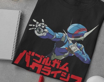 スペシャル 90s バブルガムクライシス Tシャツ ハートを揺さぶって アニメT スペシャル 90s バブルガムクライシス Tシャツ ハートを揺さぶって アニメT