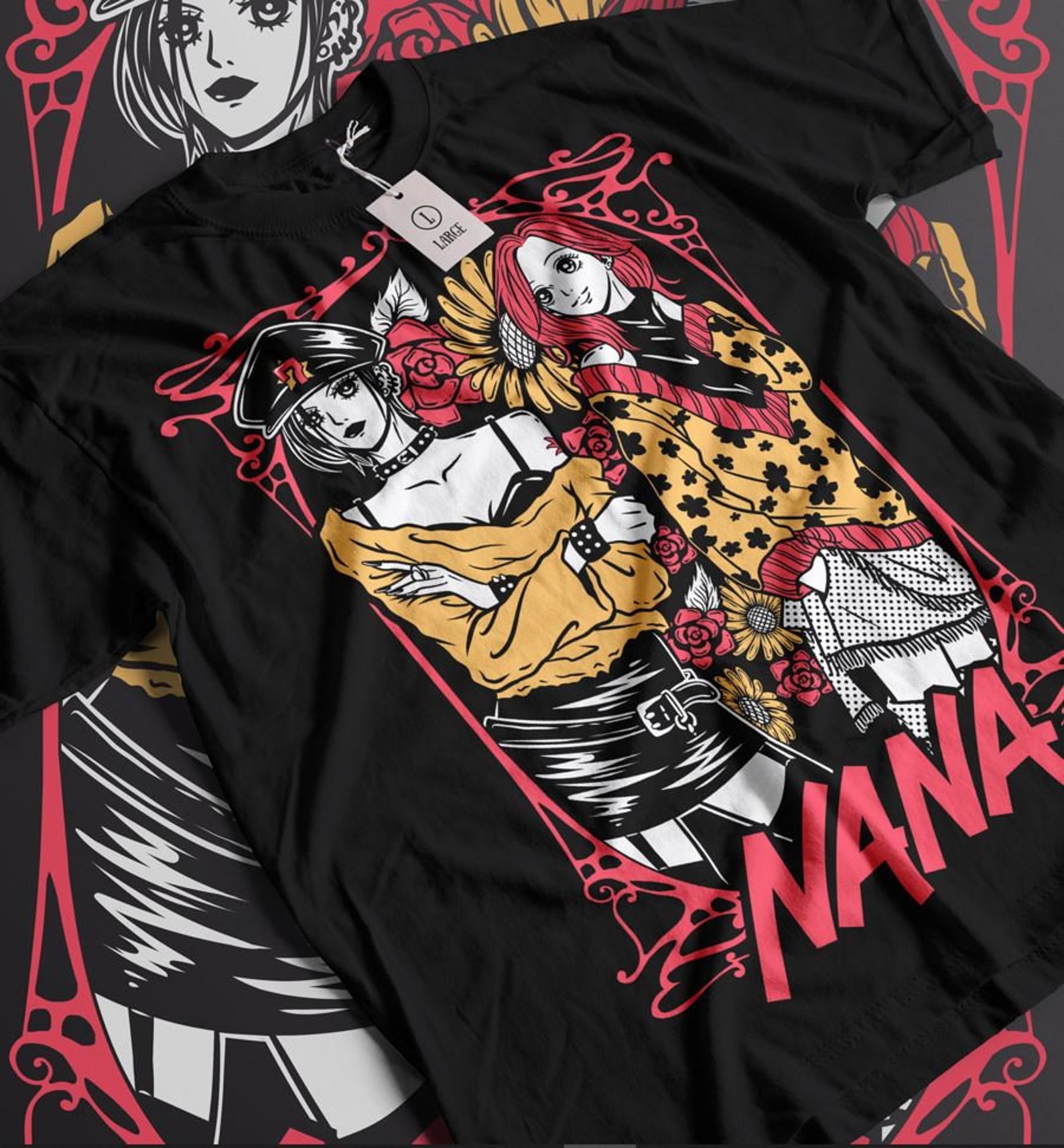 Nana & Hachi Anime Merch | Nana Anime Shirt | Nana Osaki Manga - Etsy