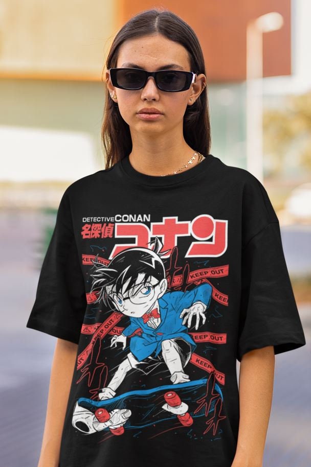 ヴィンテージ 90 年代の名探偵コナン アニメ T シャツ - Etsy 日本