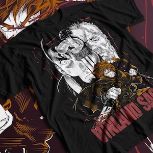 Unisex Thorfinn Son of Thors Anime T-Shirt, Manga Viking Saga Shirt
