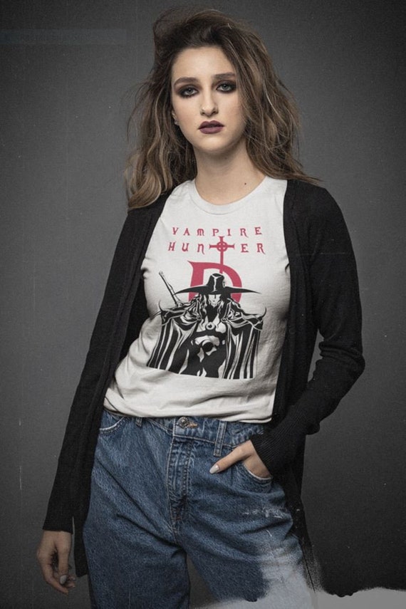 Vampire Hunter D T-shirt, Hideyuki Kikuchi, Japanese Shirt, Horror