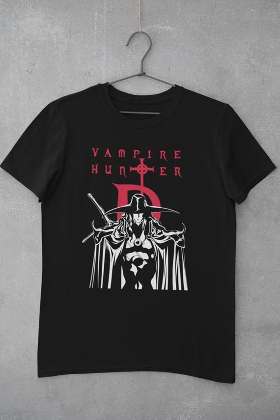 Vampire Hunter D T-shirt, Hideyuki Kikuchi, Japanese Shirt, Horror