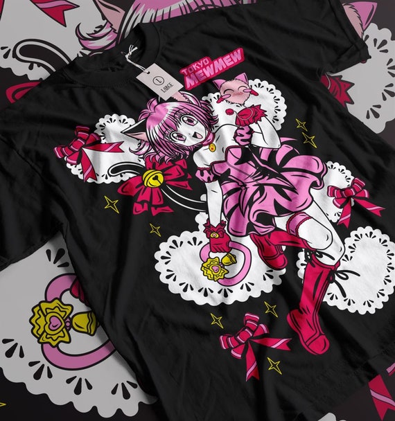 Tokyo Mew Mew Ichigo Momomiya Magical Girl Anime T-shirt Unisex
