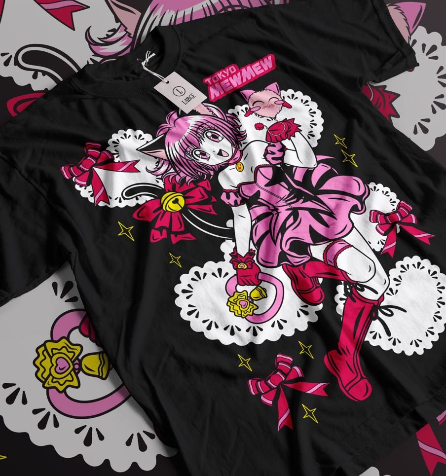 Tokyo Mew Mew Ichigo Momomiya Magical Girl Anime T-shirt - Etsy Canada