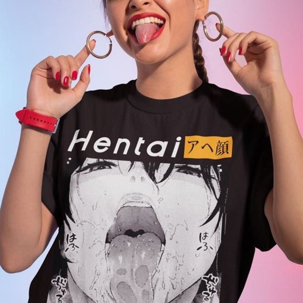 Unisex Waifu Material Anime T-Shirt, Darling Anime Girl Lewd Shirt