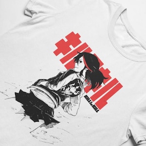 Unisex Kill La Kill Ryuko Matoi Anime T-Shirt, Manga Waifu Shirt