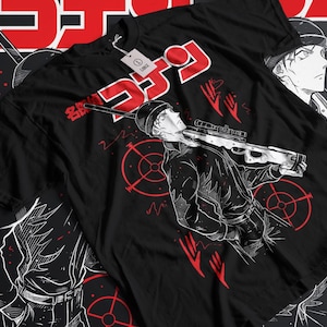 Vintage 90s Detective Conan anime tshirt