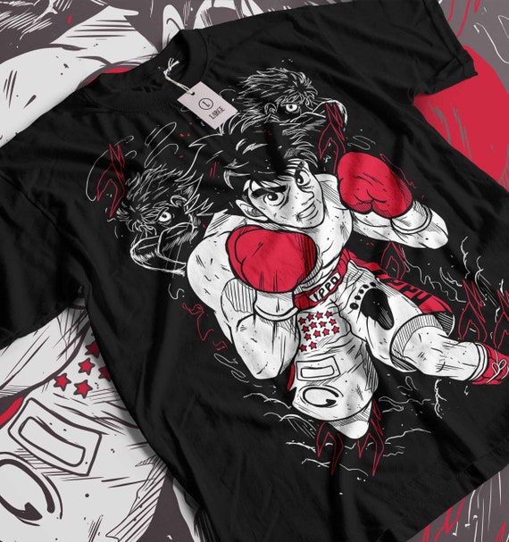 Manga Tshirt Sport 90s Anime Lovers Boxing GYM Anime Tshirt Otaku Ropa Graphic Anime Unisex Shirt Etsy