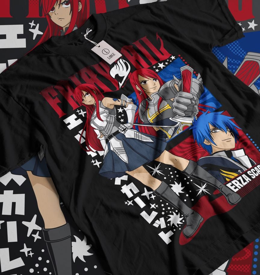 Erza Scarlet Fairy Tail, Gray Fullbuster, Gajeel Redfox ,fairy Tail Guild,happy, Iron Dragon Slayer, Dragon Slayers, Anime T-shirt - Etsy Erza Scarlet Fairy Tail, Gray Fullbuster, Gajeel Redfox ,fairy Tail Guild,happy, Iron Dragon Slayer, Dragon Slayers, Anime T-shirt - Etsy