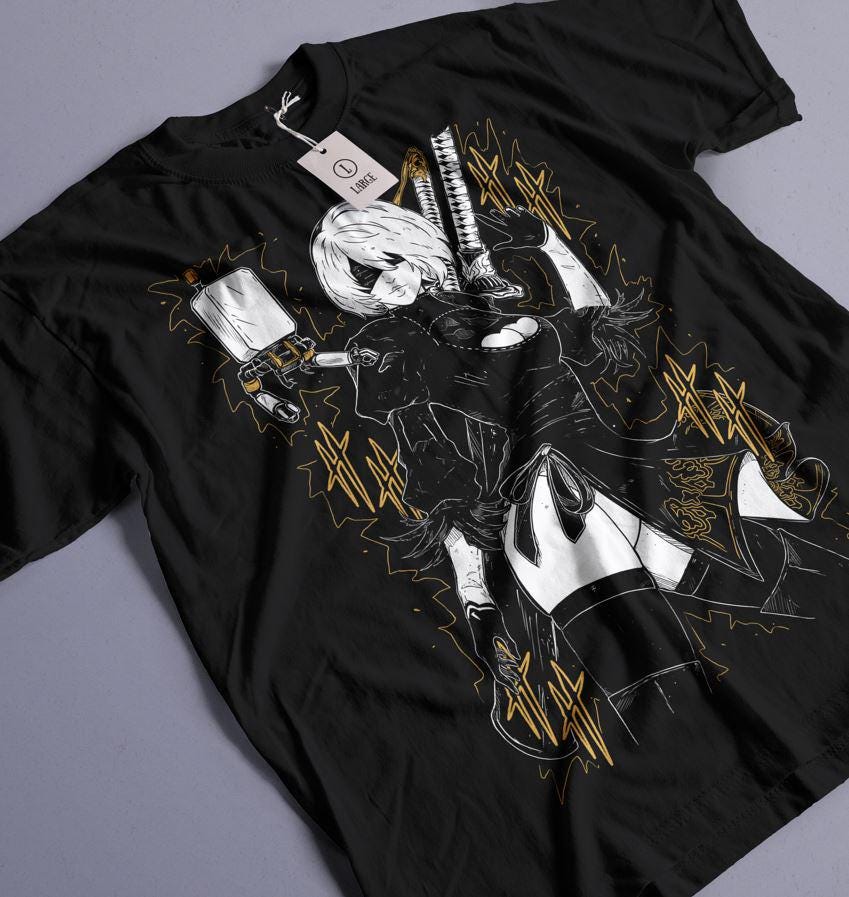 Nier Automata Shirt - Etsy