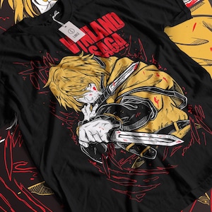 Unisex Thorfinn Son of Thors Anime T-Shirt, Manga Viking Saga Shirt