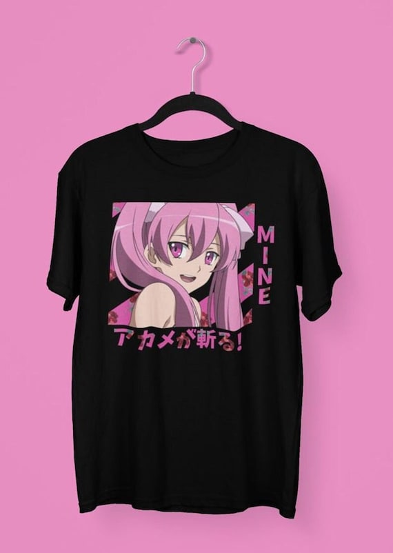 アカメが斬る エスデス& Main Cast アニメTシャツ Fade 2XL ユニセックス アカメが斬る アニメ Tシャツ、レオーネ、エスデス