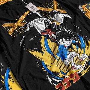 Vintage 90s Detective Conan anime tshirt
