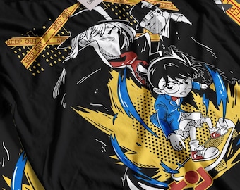 ヴィンテージ 90 年代の名探偵コナン アニメ T シャツ - Etsy 日本
