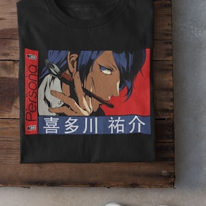 Persona 5, Yusuke Kitagawa, Game Gift, Gaming Shirt, Anime T-Shirt, Manga Shirt, Gift for Gamer, Online Gamer Gift Video Game Shirt Blank