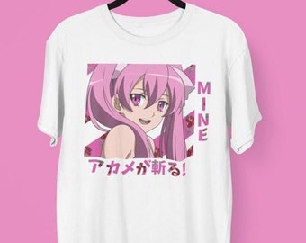 ユニセックス アカメが斬る アニメ Tシャツ、レオーネ、エスデス