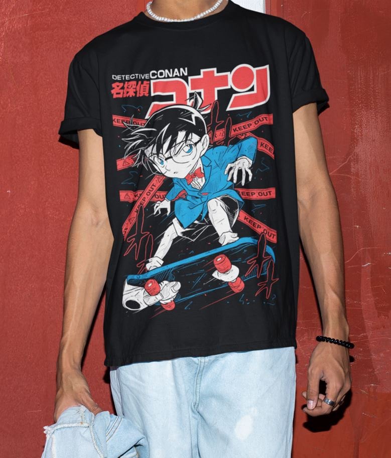 ヴィンテージ 90 年代の名探偵コナン アニメ T シャツ - Etsy 日本