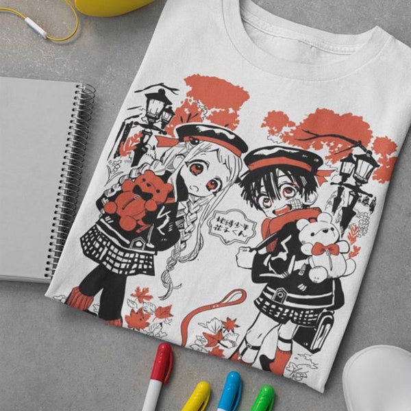 Unisex, Hanako Kun Yashiro Nene Manga Shirt -toilet bound hanako kun shirt,anime shirt,hanako shirt,tbhk shirt,jibaku shounen hanako-kun