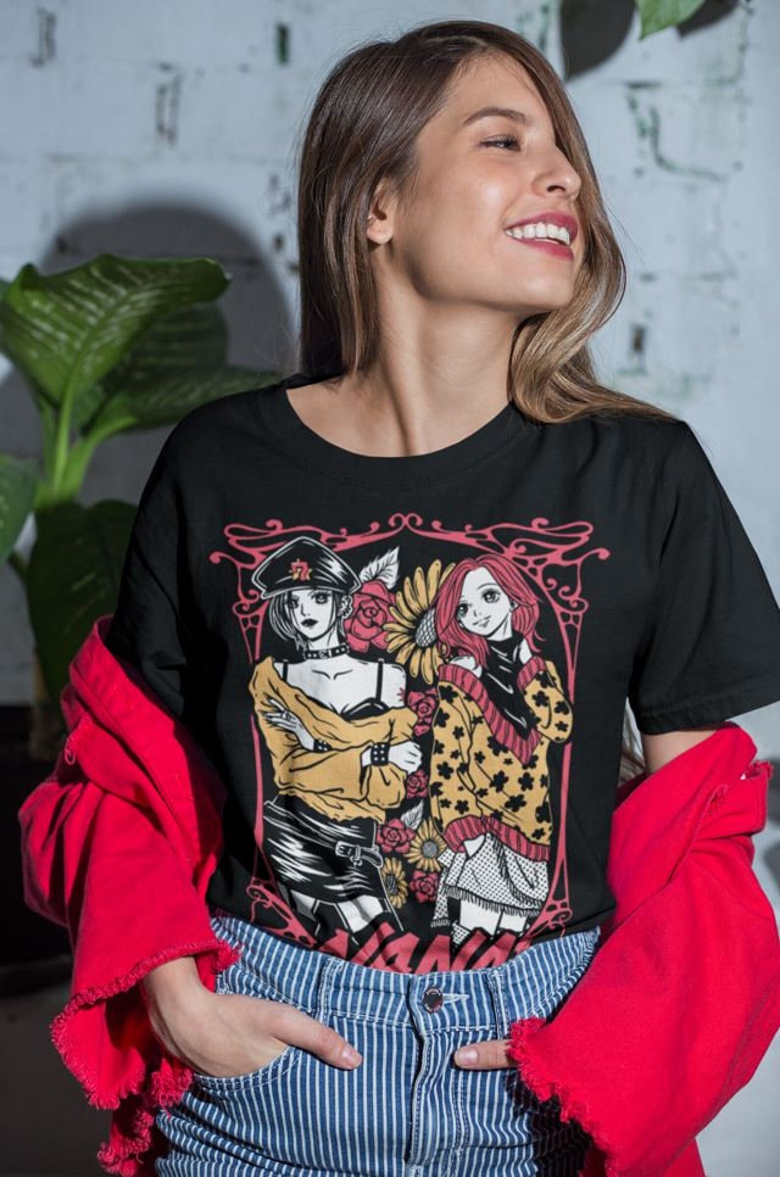 Nana & Hachi Anime Merch | Nana Anime Shirt | Nana Osaki Manga - Etsy