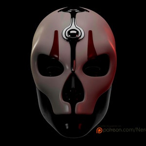 Darth Nihilus mask and faceshell 3D files