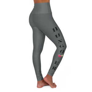 Hungover High Waisted Yoga Leggings (AOP)