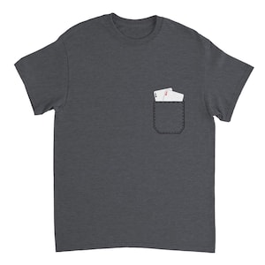 Pocket Pair Aces Tshirt - Poker Shirt