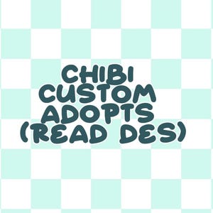 mystery chibi customs || mystery custom oc furry fursona anthro