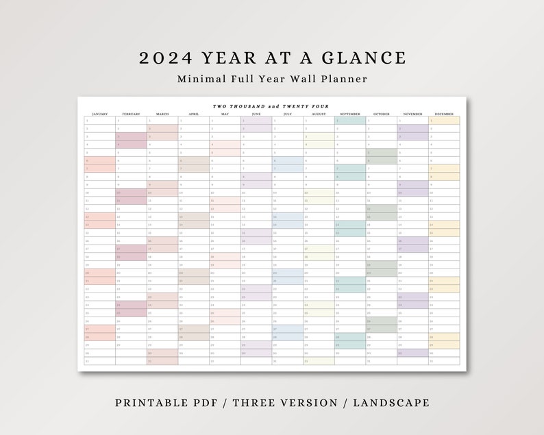2024 Year at a Glance Planner - Il 794xN.5647404516 3o3a 