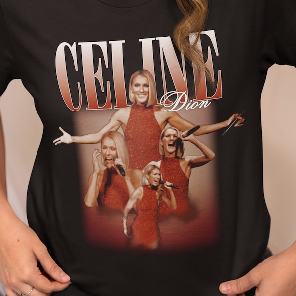 Timeless Celine Dion Graphic Tee *SOFT*