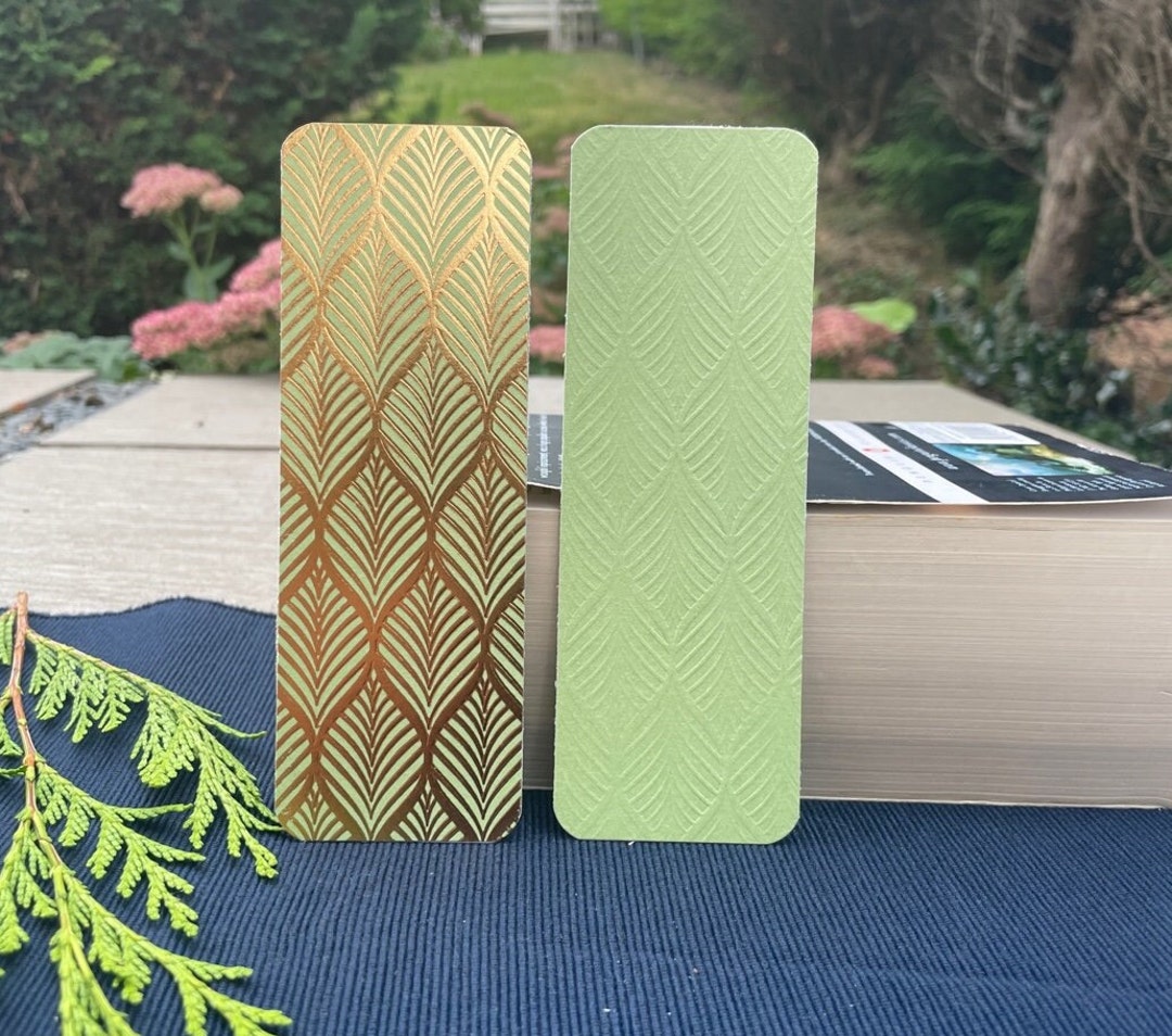 Embossed Bookmarks Colourful Handmade Unique&beautiful Etsy UK