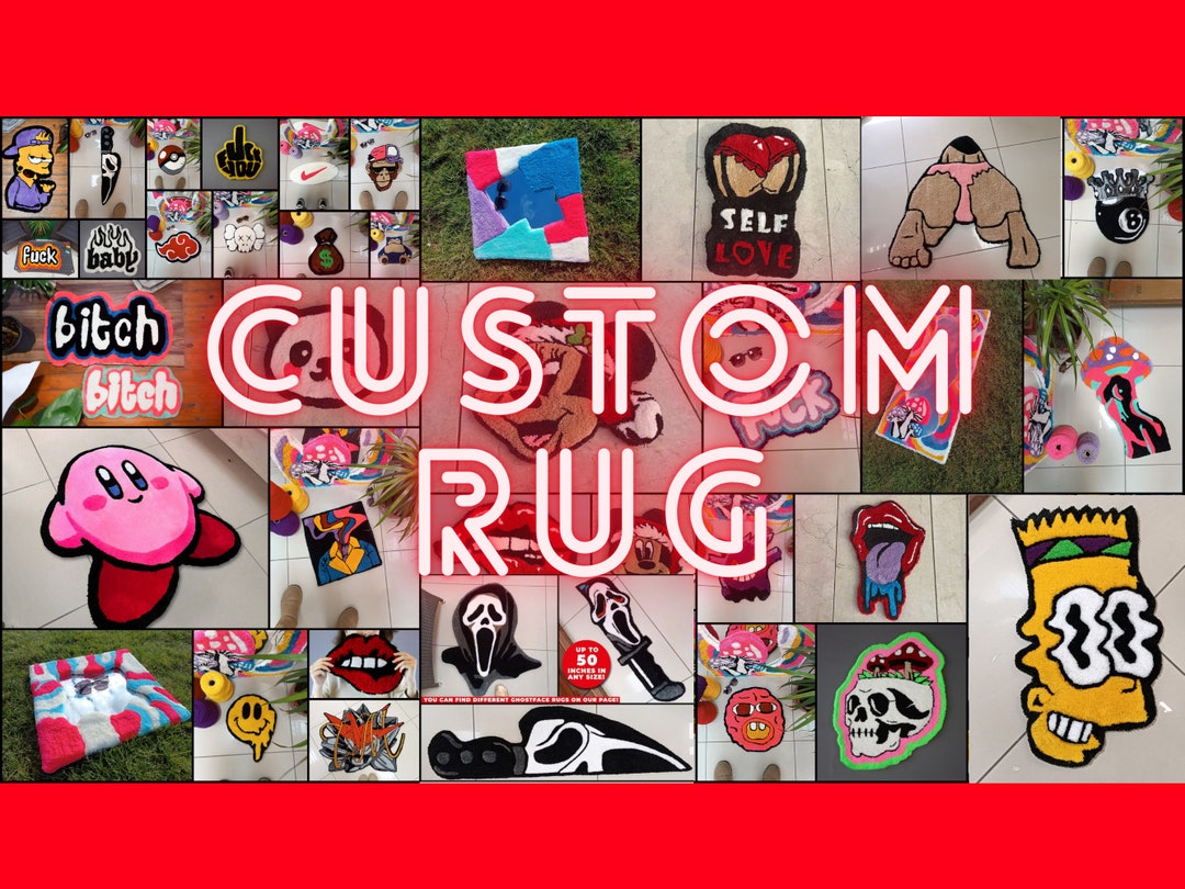 Trump Rug, Custom Character, Cozy Tufted Rug, Fluffy Rug, Character ...