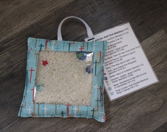 Religious Bible Story Sensory Bag: Seek and Find Bible Stories I Spy Toy